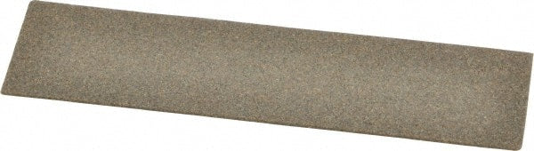 Norton - 4" Long x 1" Wide x 1/8" Thick, Aluminum Oxide Sharpening Stone - Knife, Coarse Grade - Exact Tooling