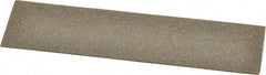 Norton - 4" Long x 1" Wide x 1/8" Thick, Aluminum Oxide Sharpening Stone - Knife, Coarse Grade - Exact Tooling