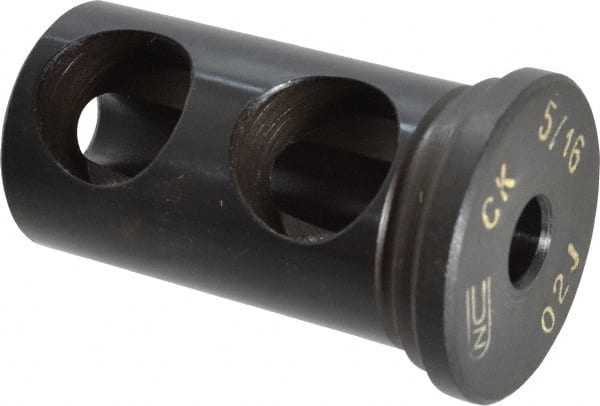 Global CNC Industries - 5/16" ID, 1" OD, 1-3/4" Length Under Head, Type J Lathe Tool Holder Bushing - Type J, 0.265 Inch Thick Head - Exact Tooling