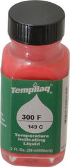 Tempil - 300°F Temp Indicating Liquid - 2 Ounce Container, 149°C - Exact Tooling