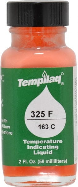 Tempil - 325°F Temp Indicating Liquid - 2 Ounce Container, 163°C - Exact Tooling