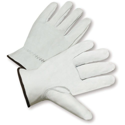 Select Grain Goatskin Leather Drivers Gloves Large - Exact Tooling