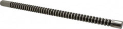 Dumont Minute Man - 7/8" Hex, 7/8" Pilot Hole Diam, 5/8 to 2" Length of Cut, Hexagon Broach - 1.008 to 1.01" Across Corners, 18-1/2" OAL, 8,400 Lb Pressure for Max Length of Cut, 3/8" Pitch, High Speed Steel - Exact Tooling