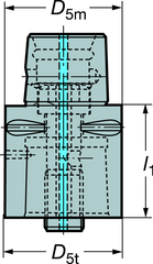 C53910150050 CAPTO ADAPTER - Exact Tooling