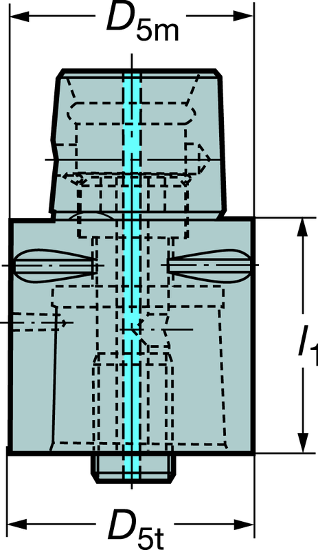 C63910163060 CAPTO ADAPTER - Exact Tooling