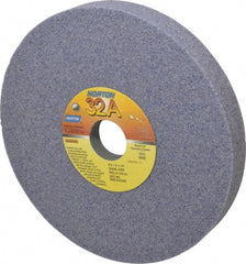 Norton - 8" Diam x 1-1/4" Hole x 1" Thick, J Hardness, 46 Grit Surface Grinding Wheel - Aluminum Oxide, Type 5, Coarse Grade, 3,600 Max RPM, Vitrified Bond, One-Side Recess - Exact Tooling