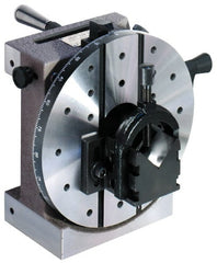 Harig - 24 Position, V-Block Grinding Fixture & Indexing Spacer - 4" High Centerline, 1-3/16" Spacer Through Hole, 8-5/16" OAL, 7-41/64" Overall Height - Exact Tooling