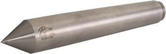 Riten - 1-1/4" Head Diam, Hardened Tool Steel Standard Point Solid Dead Center - Jarno 10 Taper, 1-1/4" Point Diam, 2" Point Length, 7-1/2" OAL - Exact Tooling