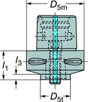 C103910263055 CAPTO ADAPTER - Exact Tooling