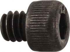 Value Collection - #5-40 UNC Hex Socket Drive, Socket Cap Screw - Alloy Steel, Black Oxide Finish, Fully Threaded, 1/8" Length Under Head - Exact Tooling