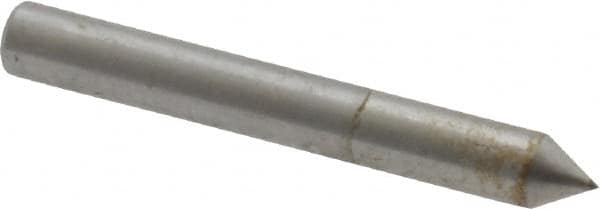 Norton - 1" Long x 1/8" Shank Diam Single Point Diamond Dresser - 60° Included Angle - Exact Tooling