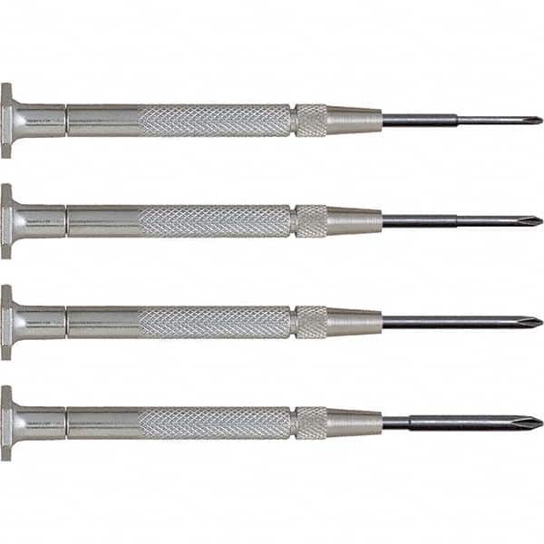Moody Tools - Precision & Specialty Screwdrivers Type: JIS Overall Length Range: 3" - 6.9" - Exact Tooling