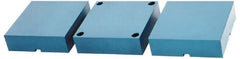 Kurt - 6" Jaw Width, 1.728" Jaw Height, Standard, Vise Jaw Set - Aluminum, 3 Jaws, Soft Jaws, 6 HD & HDL Vise Compatibility - Exact Tooling