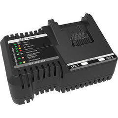 Marson - 20 Volt, Lithium-Ion Power Tool Charger - AC Wall Outlet/Vehicle DC Outlet Power Source - Exact Tooling