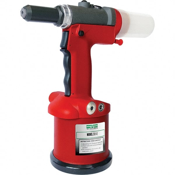 Marson - 3/16" Capacity, Air Riveter - 0.807" Long Stroke, 1/4 NPT Inlet - Exact Tooling