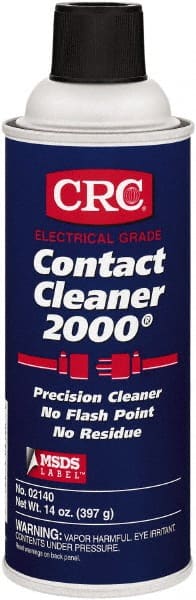 CRC - 16 Ounce Aerosol Electrical Grade Cleaner/Degreaser - Exact Tooling