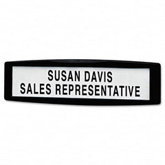 FELLOWES - Office Machine Supplies & Accessories Office Machine/Equipment Accessory Type: Nameplate For Use With: Fabric Partitions - Exact Tooling
