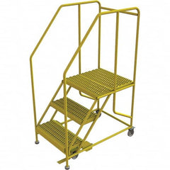 TRI-ARC - Rolling & Wall Mounted Ladders & Platforms Type: Rolling Work Platform Style: Steel Work Platform - Exact Tooling