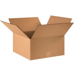 Made in USA - Pack of (15), 16" Wide x 16" Long x 6" High Heavy Duty Corrugated Boxes - Exact Tooling