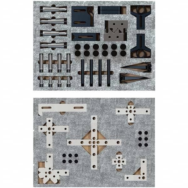 Phillips Precision - CMM Clamps Stud Thread Size: 1/4-20 Stud Length (Decimal Inch): 20 - Exact Tooling
