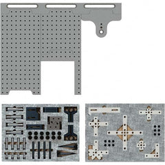 Phillips Precision - CMM Fixtures Type: Fixture Kits & Sets Plate Design: Magnetic - Exact Tooling