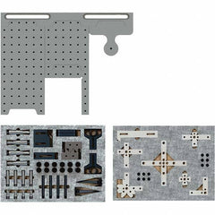 Phillips Precision - CMM Fixtures Type: Fixture Kits & Sets Plate Design: Magnetic - Exact Tooling