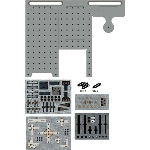 Phillips Precision - CMM Fixtures Type: Fixture Kits & Sets Plate Design: Magnetic - Exact Tooling
