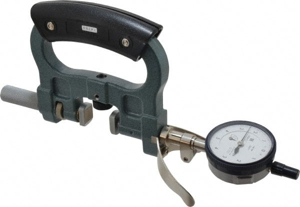 Mitutoyo - 1 Inch, Snap Gage - 0.0001 Inch Graduation, Dial Display - Exact Tooling
