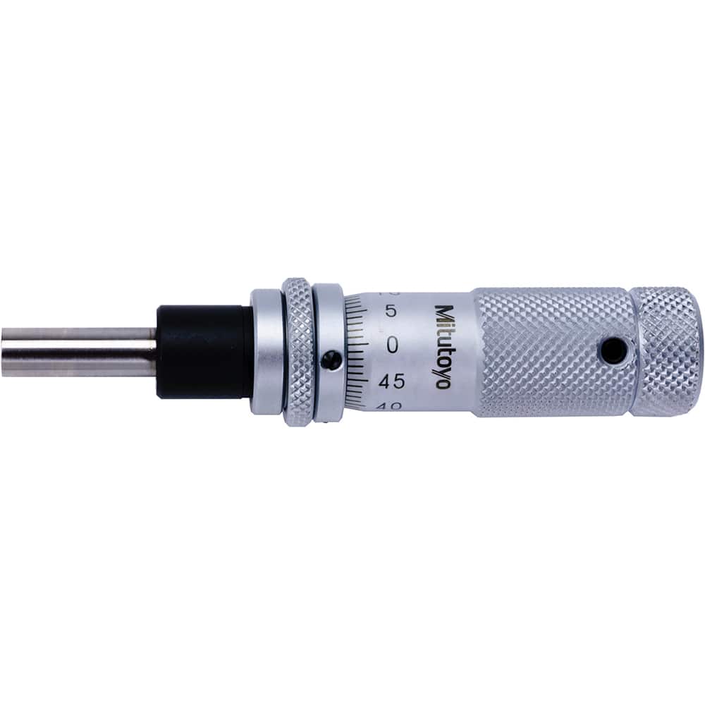 Mitutoyo - Mechanical Micrometer Heads; Minimum Measurement (Inch): 0 ; Minimum Measurement (Decimal Inch): 0 ; Minimum Measurement (mm): 0 ; Maximum Measurement (mm): 13.00 ; Digital Counter: No ; Graduation (mm): 0.010 - Exact Tooling