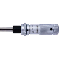 Mitutoyo - Mechanical Micrometer Heads; Minimum Measurement (Inch): 0 ; Minimum Measurement (Decimal Inch): 0 ; Minimum Measurement (mm): 0 ; Maximum Measurement (mm): 13.00 ; Digital Counter: No ; Graduation (mm): 0.010 - Exact Tooling