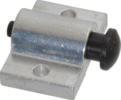 Vlier - 1-1/2" Base Width, 3/16" Stroke Len, 9/16" Stop Head OD, 1-1/8" Btw Mt Hole Ctrs, 7/8" Btw Mt Hole & Edge, Round Spring Locating Stop - 1" Body Len x 1-1/2" Body Width, 5/16" Base Thickness, 2 Lb Init, 14 Lb Mid, 25.9 Lb Final End Force - Exact Tooling