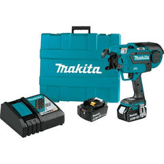 Makita - Cordless Rebar Tying Tool Voltage: 18.0 Rebar Size Capacity: #5 x #5 - Exact Tooling