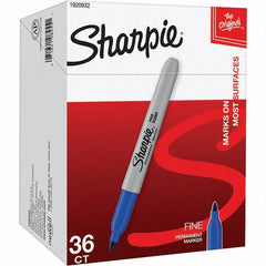 Sharpie - Markers & Paintsticks Type: Permanent Color: Blue - Exact Tooling
