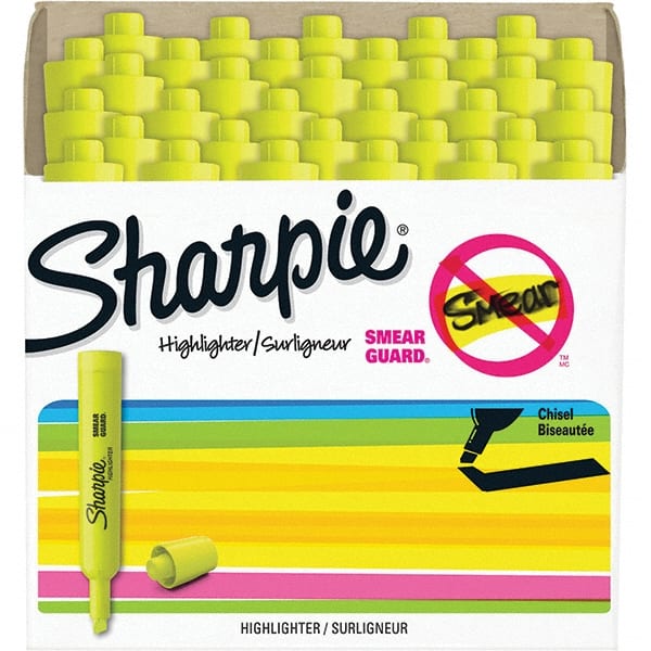 Sharpie - Markers & Paintsticks Type: Highlighter Color: Fluorescent Yellow - Exact Tooling