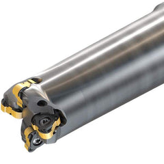 Iscar - Indexable Copy End Mills Cutting Diameter (mm): 29.70 Cutting Diameter (Inch): 1.1710 - Exact Tooling