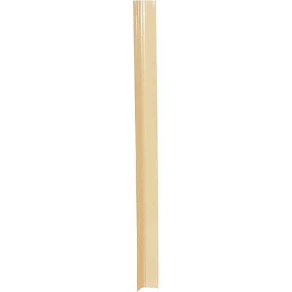 Vestil - 48" Long, Plastic Corner Protectors - Beige - Exact Tooling