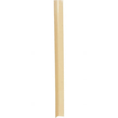 Vestil - 48" Long, Plastic Corner Protectors - Beige - Exact Tooling