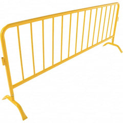 Vestil - Railing Barriers Type: Barricades Length (Inch): 98-5/8 - Exact Tooling