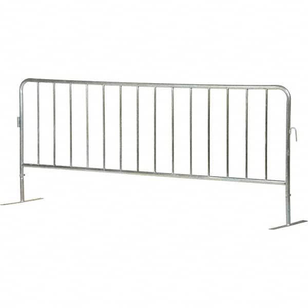 Vestil - Railing Barriers Type: Barricades Length (Inch): 98-5/16 - Exact Tooling