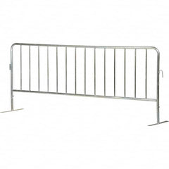 Vestil - Railing Barriers Type: Barricades Length (Inch): 98-5/16 - Exact Tooling