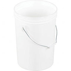 Vestil - Buckets & Pails Capacity: 6 Gal Body Material: Plastic - Exact Tooling