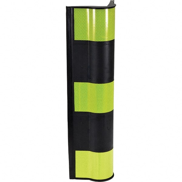 Vestil - Rubber Corner Protectors - Yellow/Black - Exact Tooling