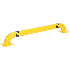 Vestil - 72-5/8" Long x 8-15/16" High, Rack Guard - Low Profile - Exact Tooling