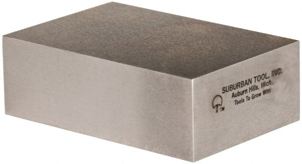 Suburban Tool - 0.0002 Squareness Per Inch, Hardened Steel, 1-2-3 Block Setup Block - Sold As Individual - Exact Tooling