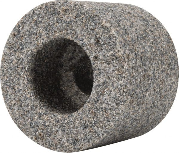 Norton - 60 Grit Aluminum Oxide Type 5 Internal Grinding Wheel - 1-1/4" Diam x 3/8" Hole x 1" Thick, 25,975 Max RPM, Type 5 Medium Grade, K Hardness, Vitrified Bond, One-Side Recess - Exact Tooling