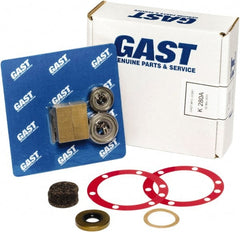 Gast - Air Actuated Motor Accessories Type: Repair Kit For Use With: 4AM-NRV-70C & 4AM-70C-CB60 - Exact Tooling