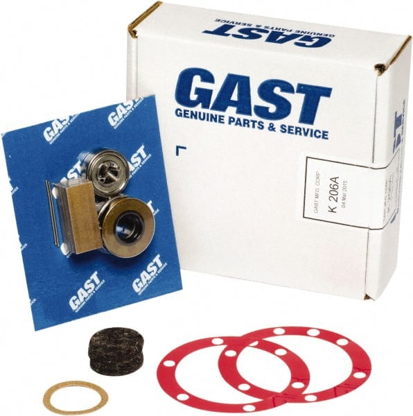 Gast - Air Actuated Motor Accessories Type: Repair Kit For Use With: 4AM-NRV-130 & 4AM-ARV-119 - Exact Tooling