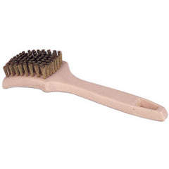 Large Tire Cleaning Brush, Brass Fill - Exact Tooling