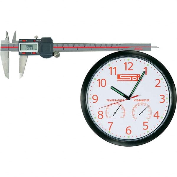 SPI - 0 to 8" Range, 0.0005" Resolution, IP54 Electronic Caliper - Exact Tooling