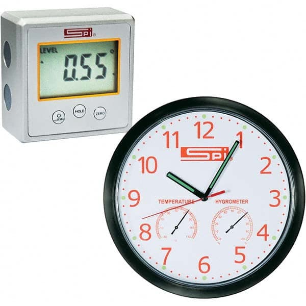 SPI - Digital & Dial Protractors Style: Digital Measuring Range (Degrees): 0-90 - Exact Tooling